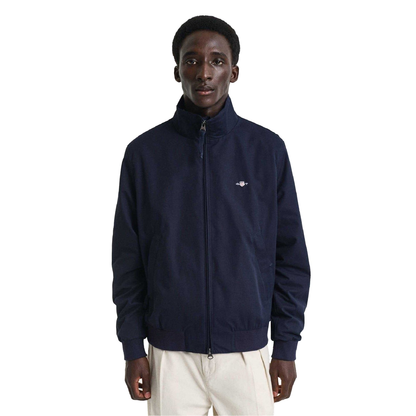 Blue - Lifestyle - Gant Mens Hampshire Lightweight Jacket