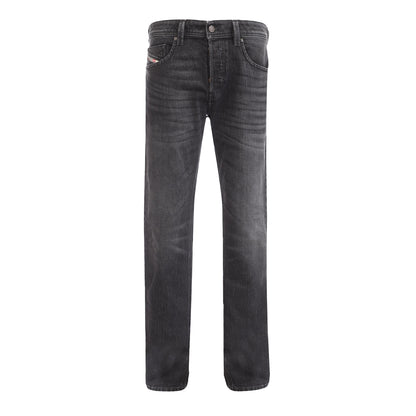Black-Grey - Front - Diesel Mens Markee Jeans