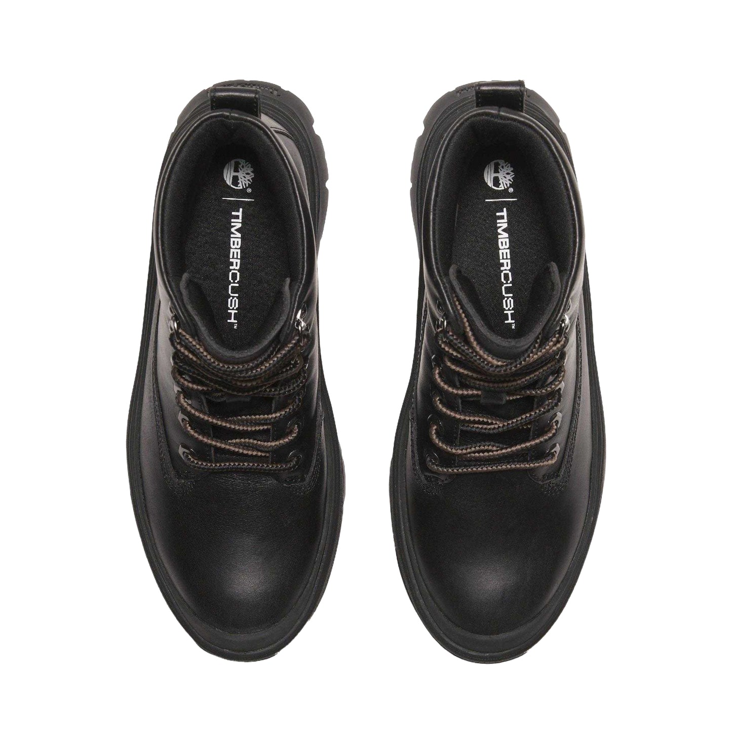 Black - Side - Timberland Womens-Ladies Roxie Lane Leather Lace Up Ankle Boots
