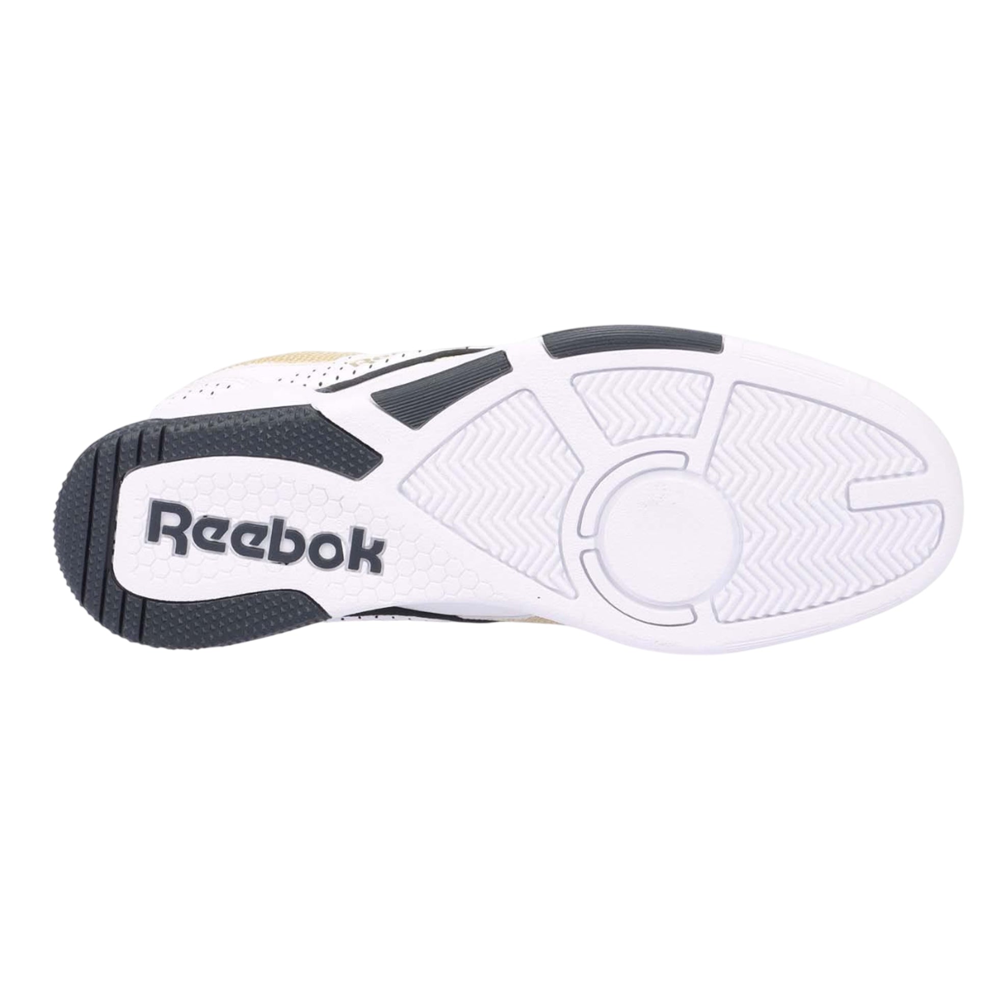 White Gold - Lifestyle - Reebok Mens BB 4000 II Leather Trainers