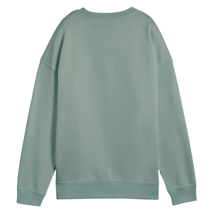 Green - Back - Puma Mens Crew Neck Oversized Sweatshirt