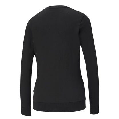 Black - Back - Puma Mens Essential Logo Crew Neck Sweatshirt