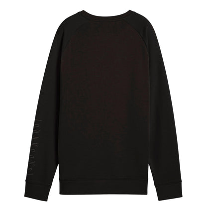 Black - Back - Puma Mens Crew Neck Relaxed Fit Sport Sweatshirt