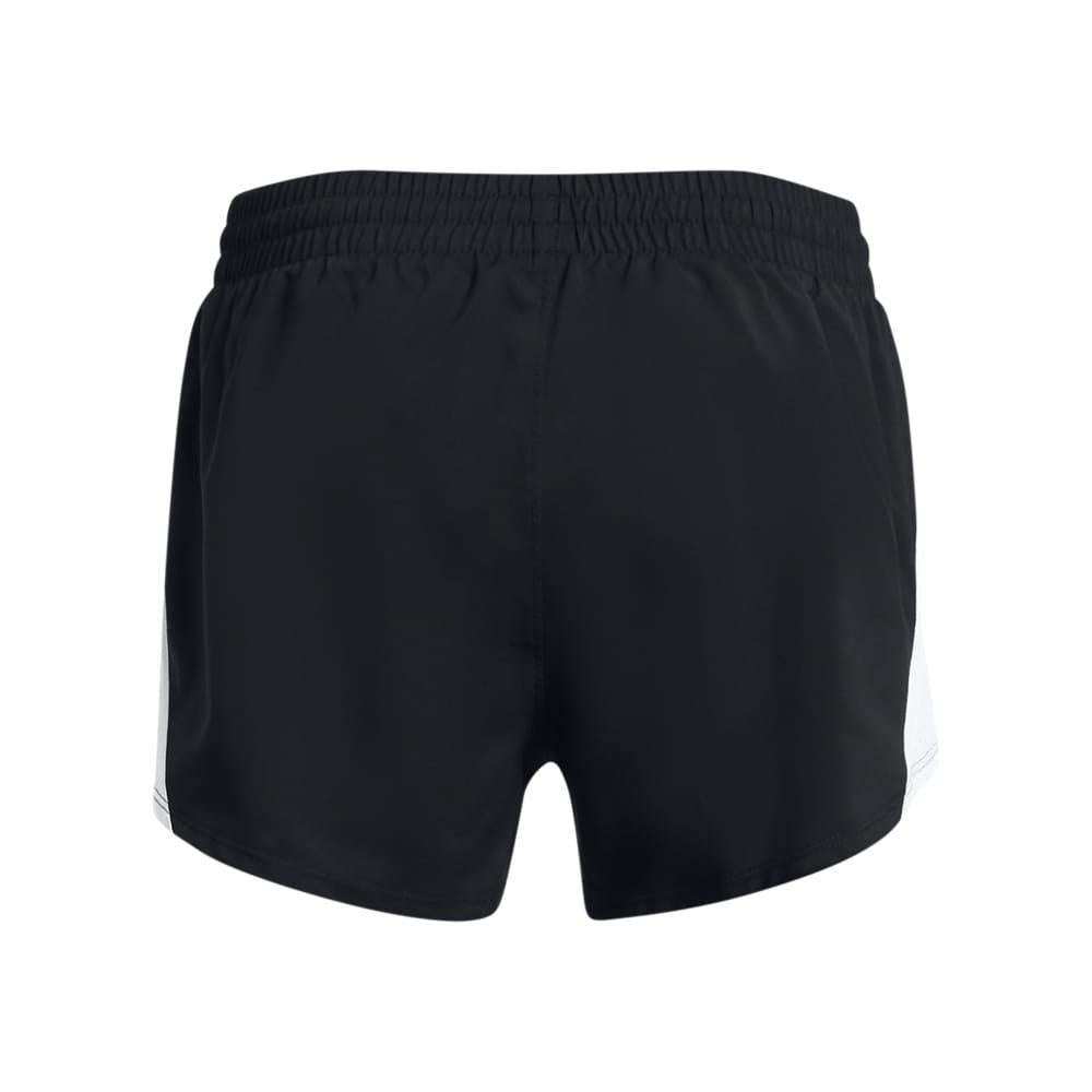 Black - Back - Under Armour Childrens-Kids Fly By Shorts