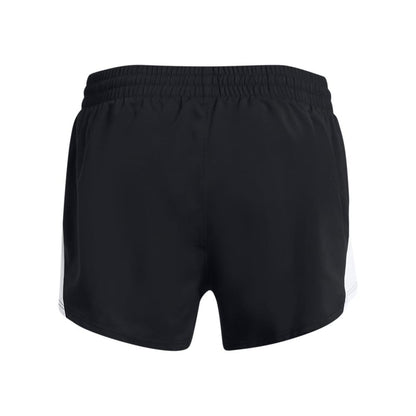 Black - Back - Under Armour Childrens-Kids Fly By Shorts
