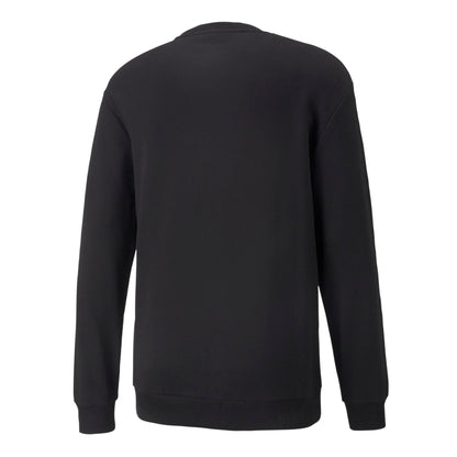 Black-Red - Back - Puma Mens Ac Millan Fc Ftblculture Crew Neck Sweatshirt