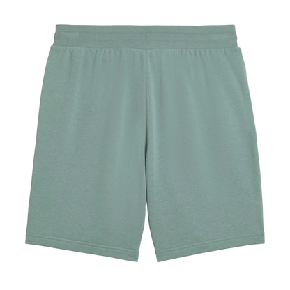 Green - Back - Puma Mens Logo Shorts