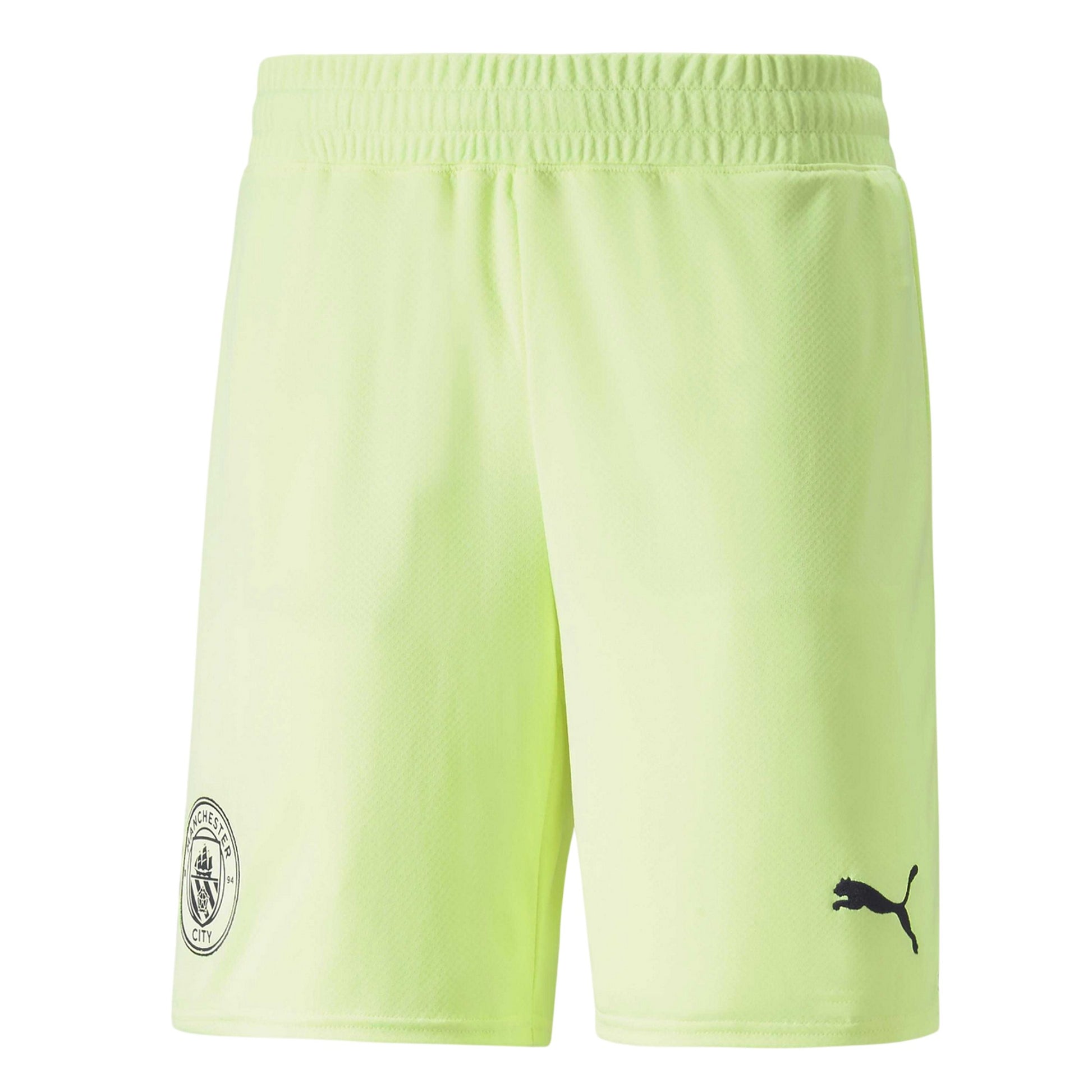 Green - Front - Puma Mens Manchester City FC Shorts