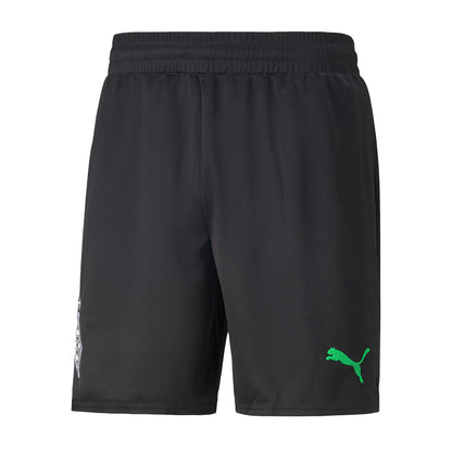 Black - Front - Puma Mens Borussia Monchengladbach FC Home Shorts