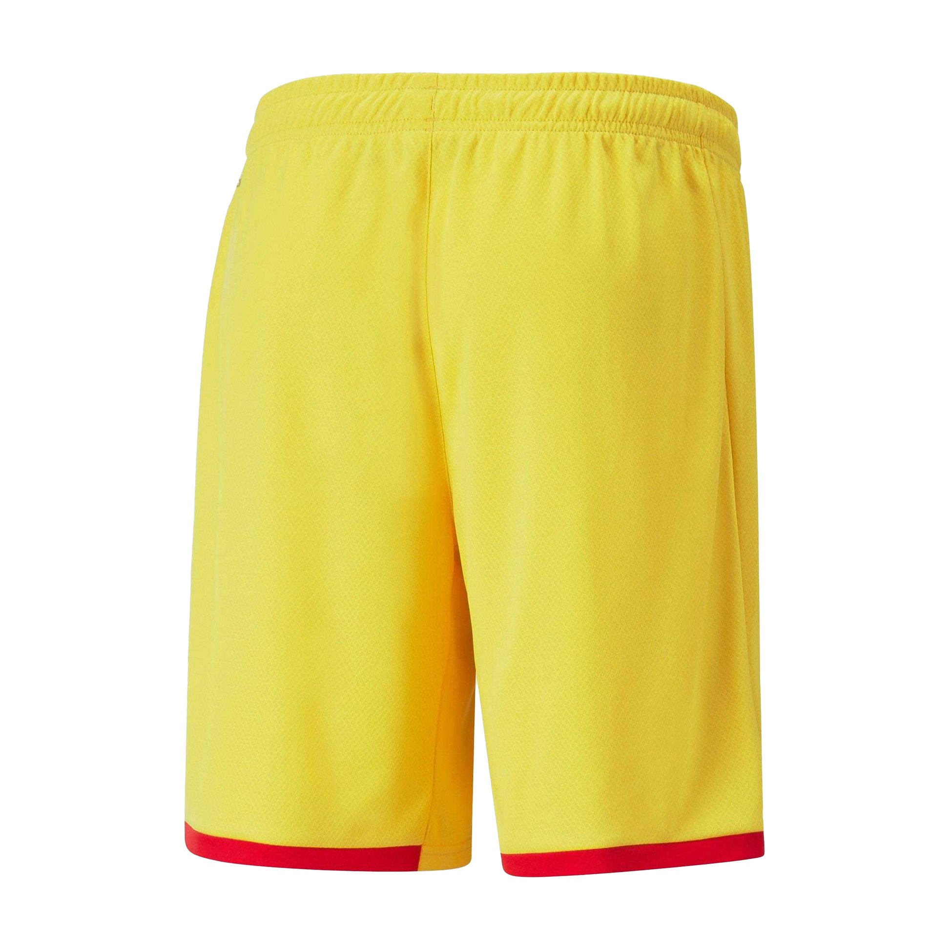 Yellow - Back - Puma Mens Girona Fc Replica Shorts