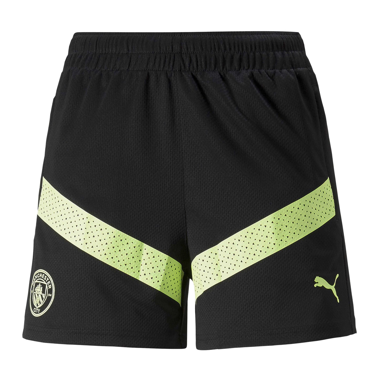 Black - Front - Puma Mens Manchester City FC Shorts