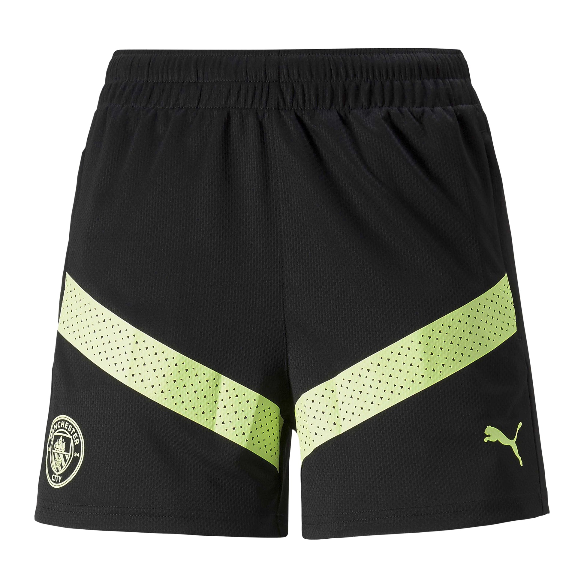 Black - Front - Puma Mens Manchester City FC Shorts