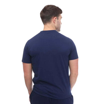 Navy - Back - One True Saxon Mens Forever T-Shirt