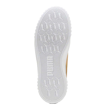 White - Pack Shot - Puma Womens-Ladies Carina 3.0 Metallic Trainers