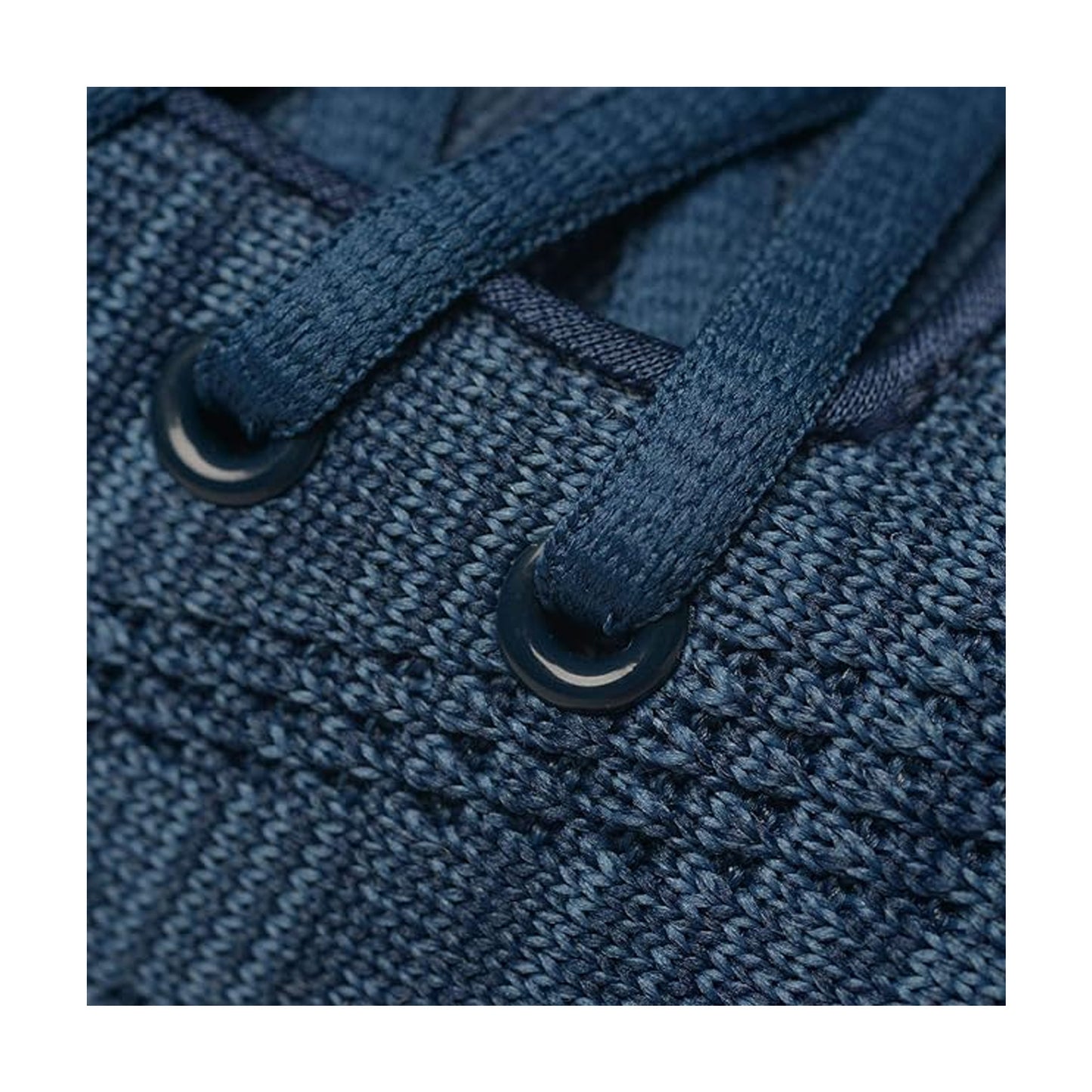 Blue - Lifestyle - Fabric Mens Flyer Woven Stripes Trainers