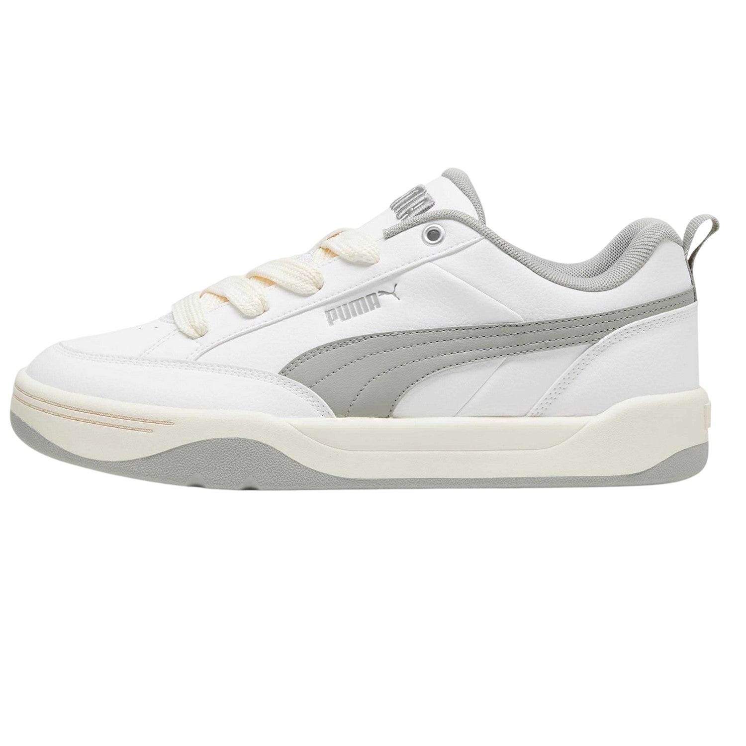 White-Grey - Back - Puma Mens Park Lifestyle Trainers