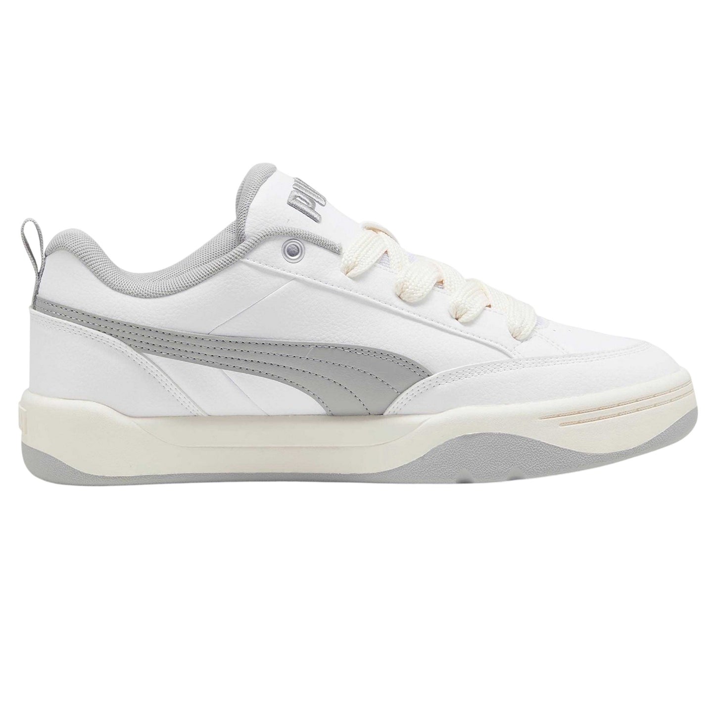 White-Grey - Front - Puma Mens Park Lifestyle Trainers