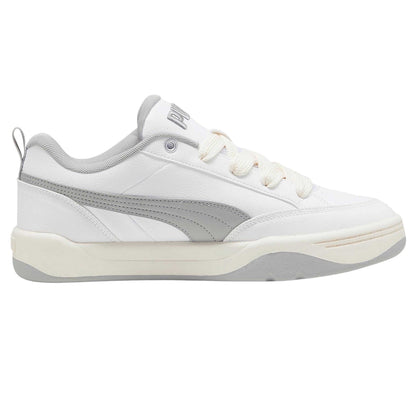 White-Grey - Front - Puma Mens Park Lifestyle Trainers