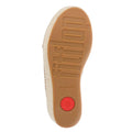 Tan - Lifestyle - FitFlop Womens-Ladies Eloise Leather Cross Strap Wedge Sandals