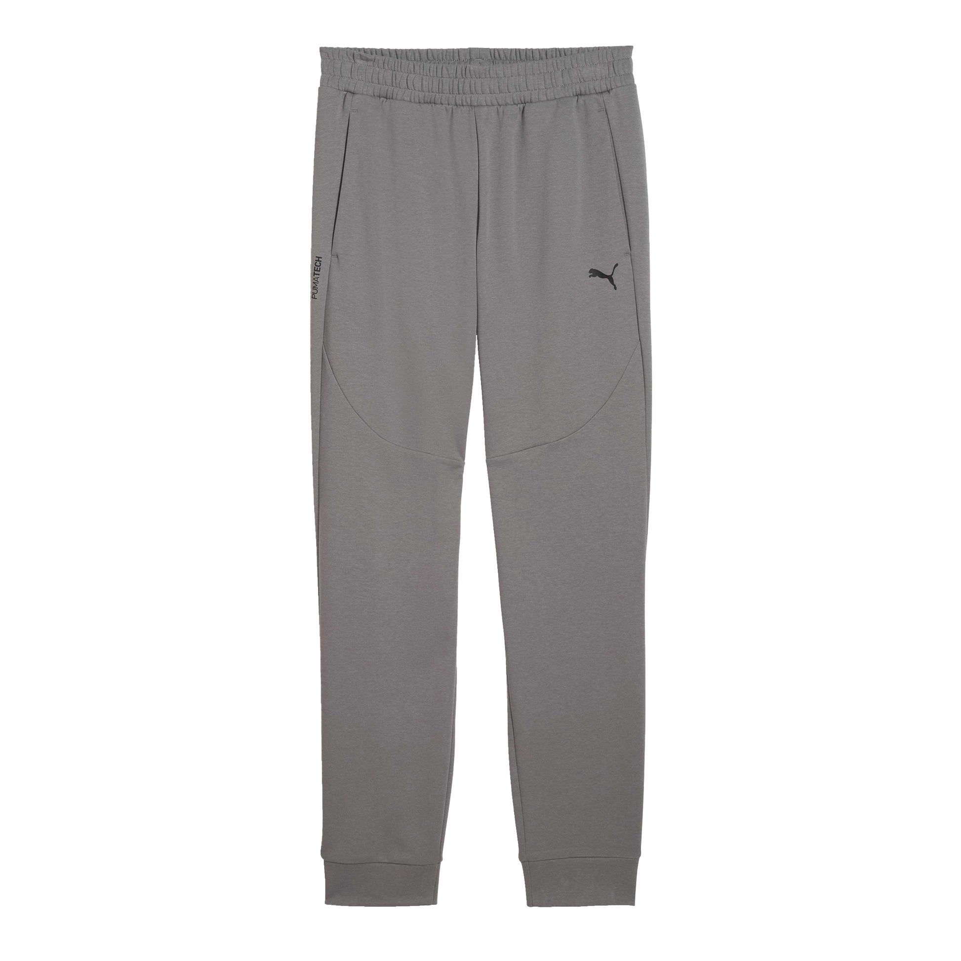 Grey - Front - Puma Mens Pumatech DK CL Jogging Bottoms