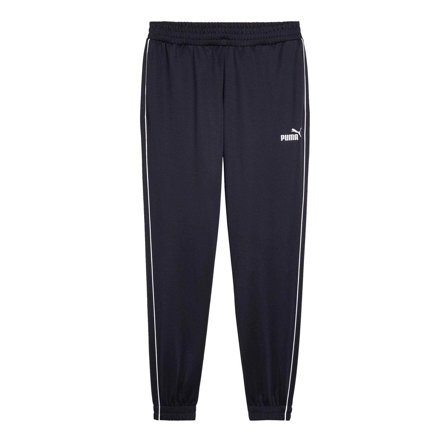 Navy - Front - Puma Mens Heritage Sport Jogging Bottoms