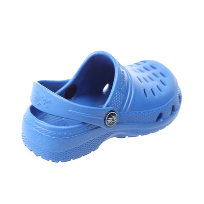 Blue - Back - Hot Tuna Childrens-Kids Clogs