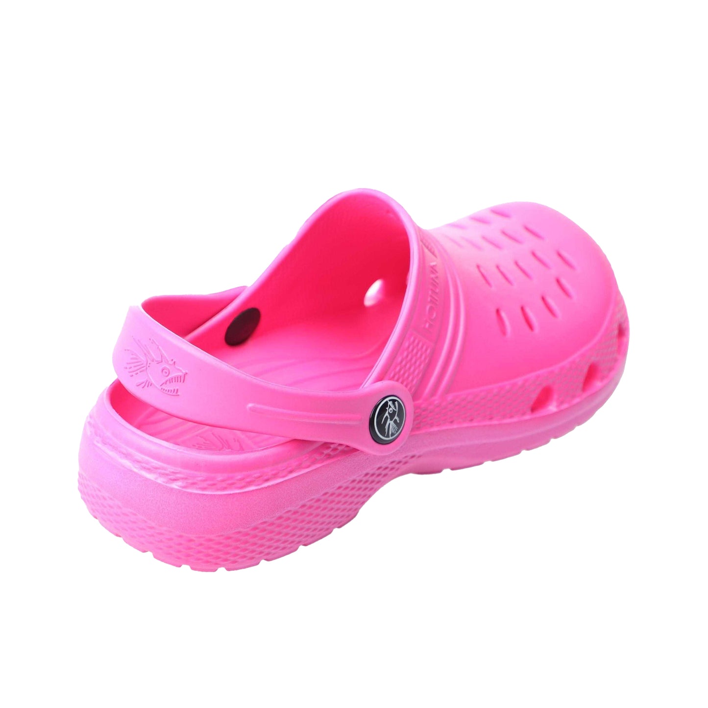 Pink - Back - Hot Tuna Childrens-Kids Clogs