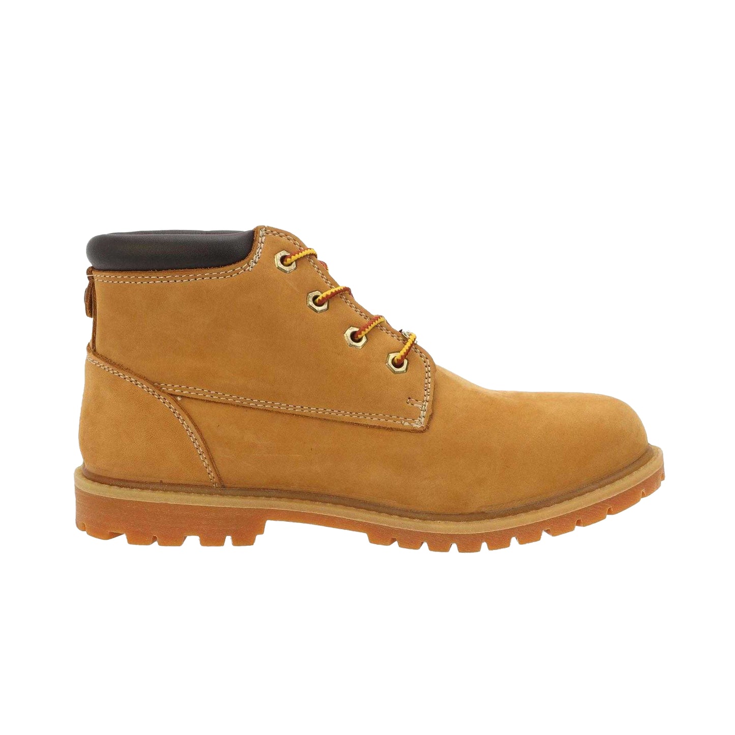 Brown - Back - Firetrap Mens Merlin Leather Ankle Boots