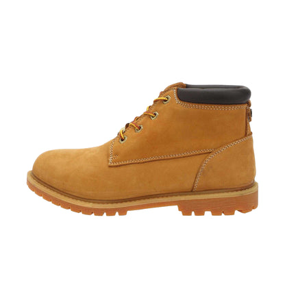 Brown - Front - Firetrap Mens Merlin Leather Ankle Boots
