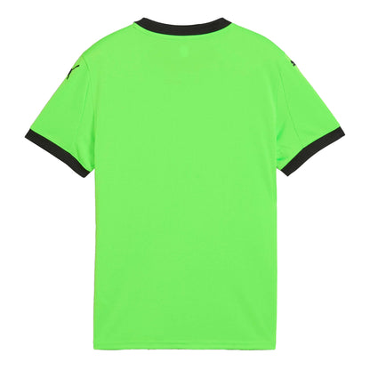 Green - Back - Puma Childrens-Kids Portugal Short-Sleeved Goalkeeper Jersey