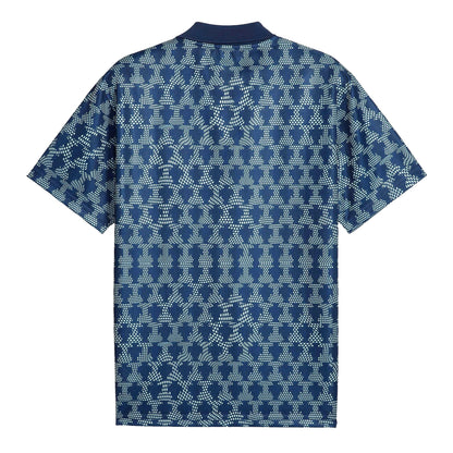 Blue - Back - Puma Mens ftblNRGY+ Retro Portugal Football Jersey