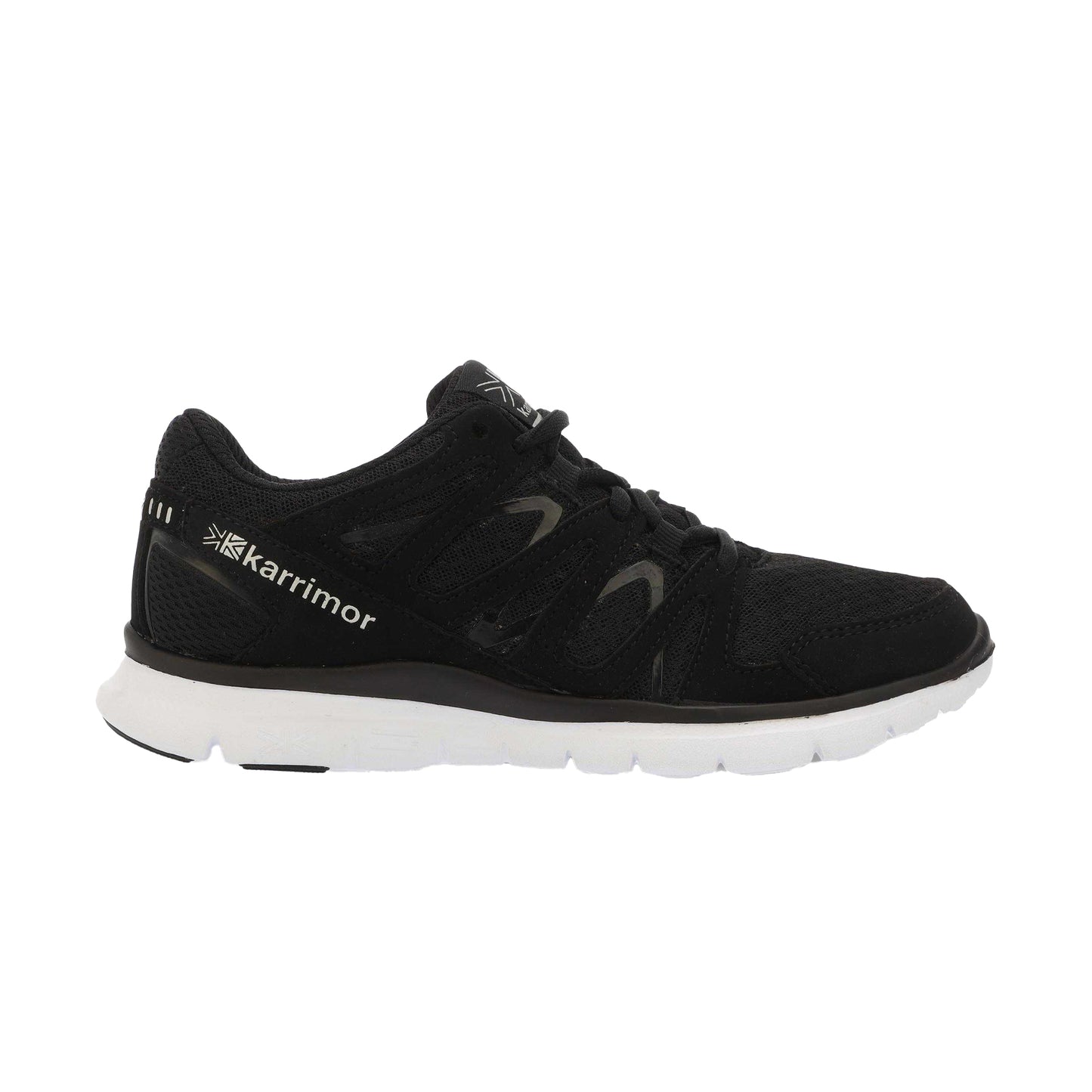 Black - Side - Karrimor Childrens-Kids Duma 00 Running Trainers