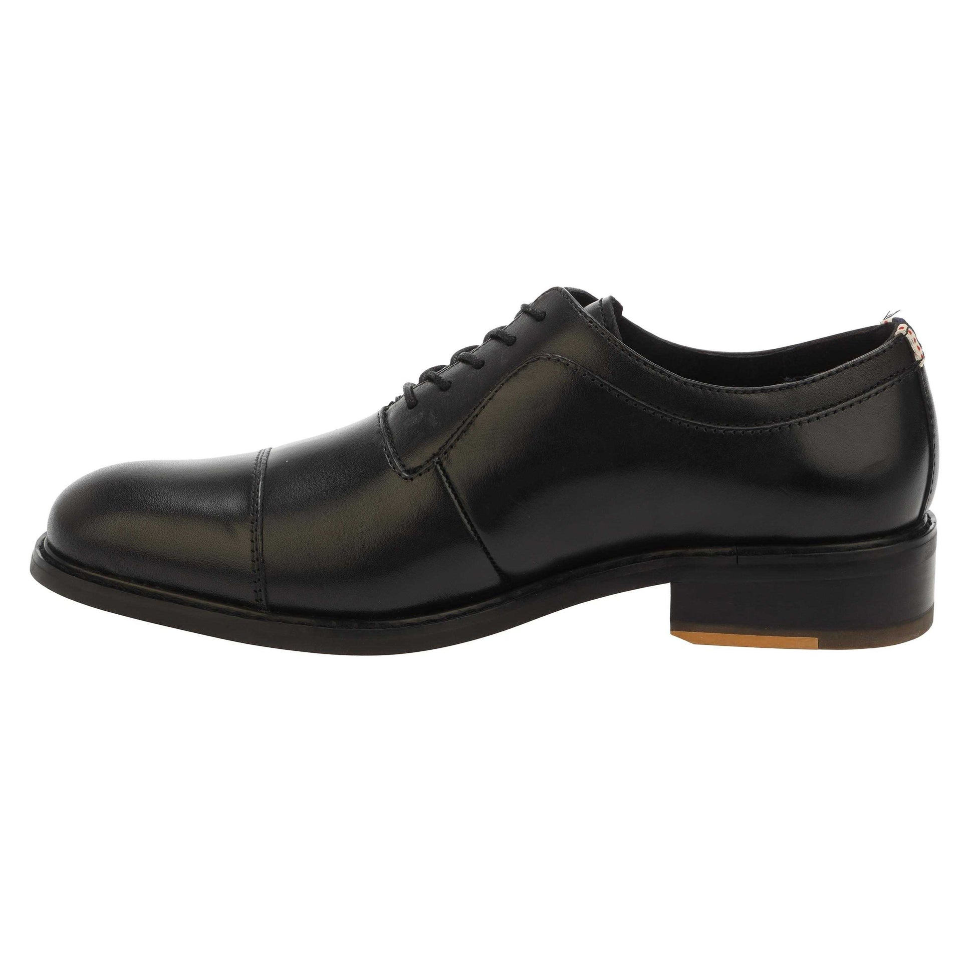 Black - Back - Firetrap Mens Ames 72 Leather Brogues