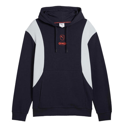 Navy - Front - Puma Mens King Top Hoodie