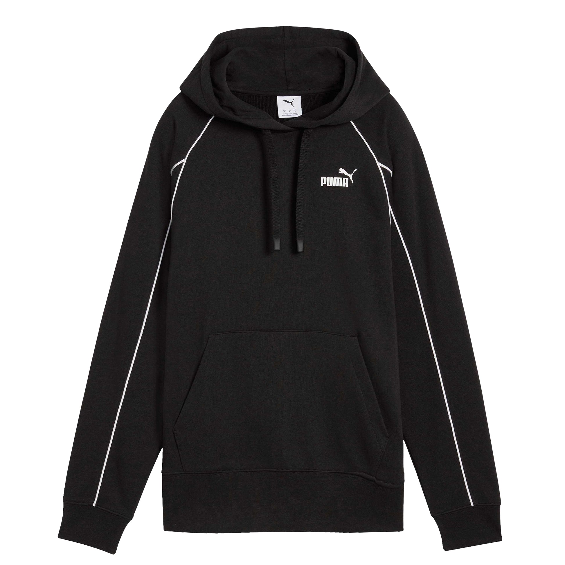 Black - Front - Puma Mens Sport Hoodie