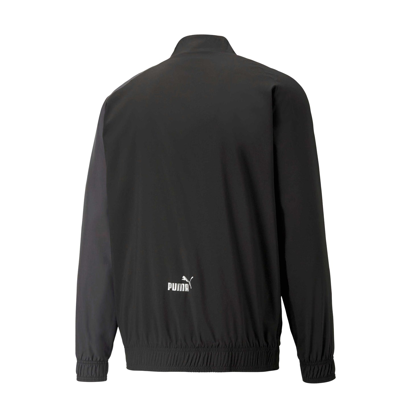 Black - Back - Puma Mens Prematch Olympique De Marseille FC Track Jacket