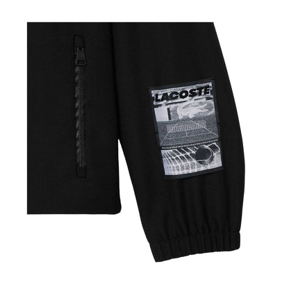 Black - Lifestyle - Lacoste Mens Contrast Lining Track Jacket