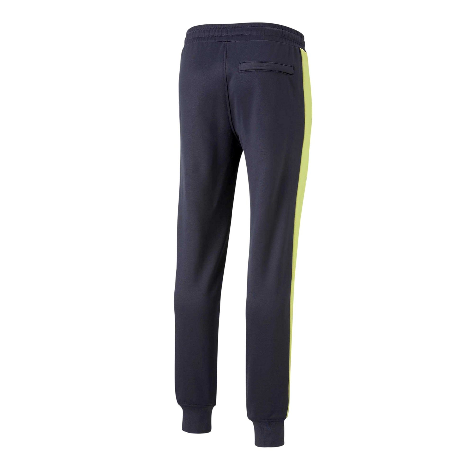 Navy - Back - Puma Mens Ftblheritage  T7 Manchester City FC Jogging Bottoms