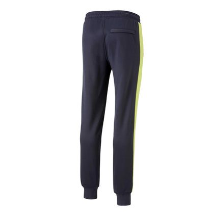 Navy - Back - Puma Mens Ftblheritage  T7 Manchester City FC Jogging Bottoms