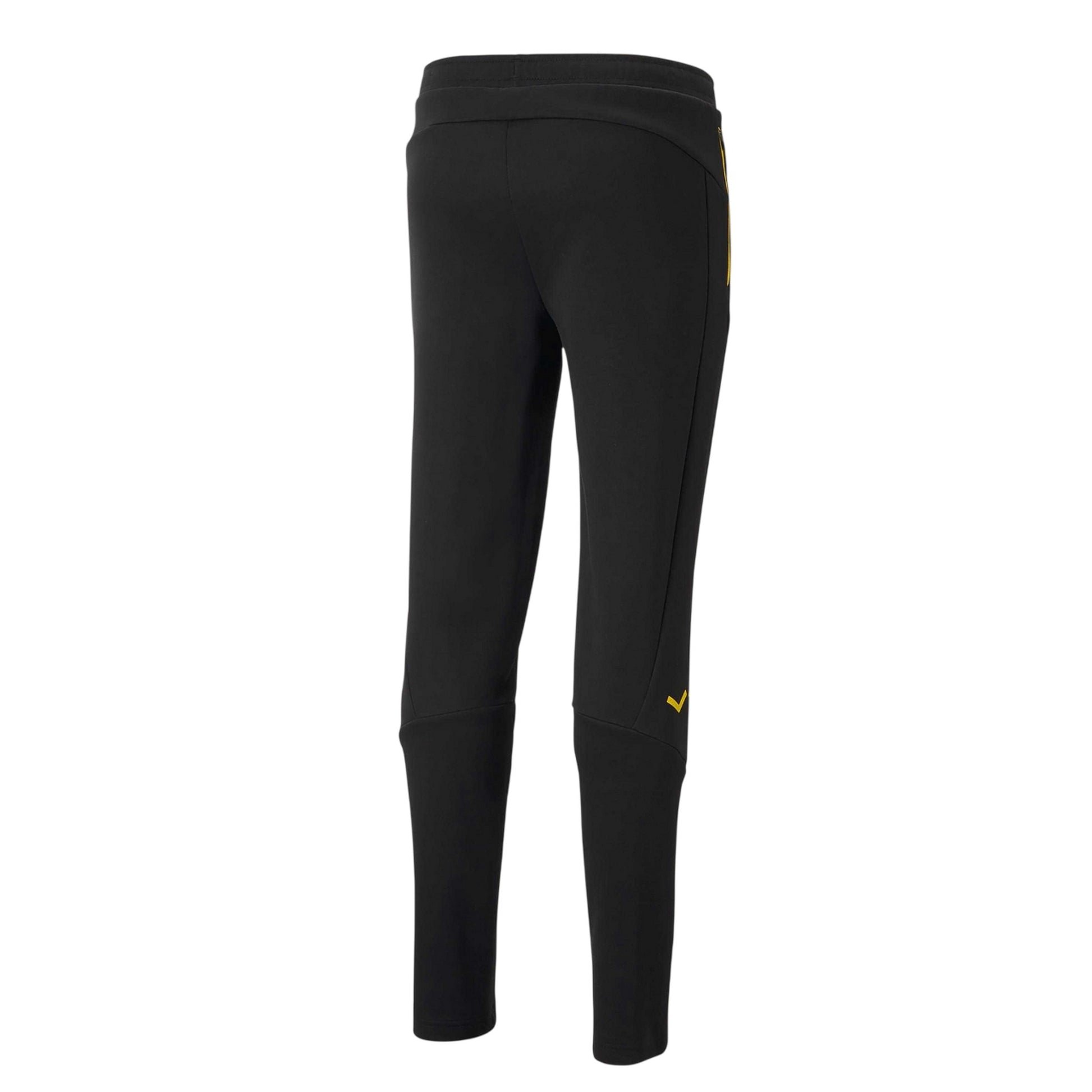 Black - Back - Puma Mens Brussia Dortmund Fc Casual Jogging Bottoms