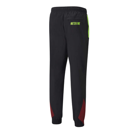 Black - Back - Puma Mens Ftbl Statement Woven Borussia Dortmund Jogging Bottoms