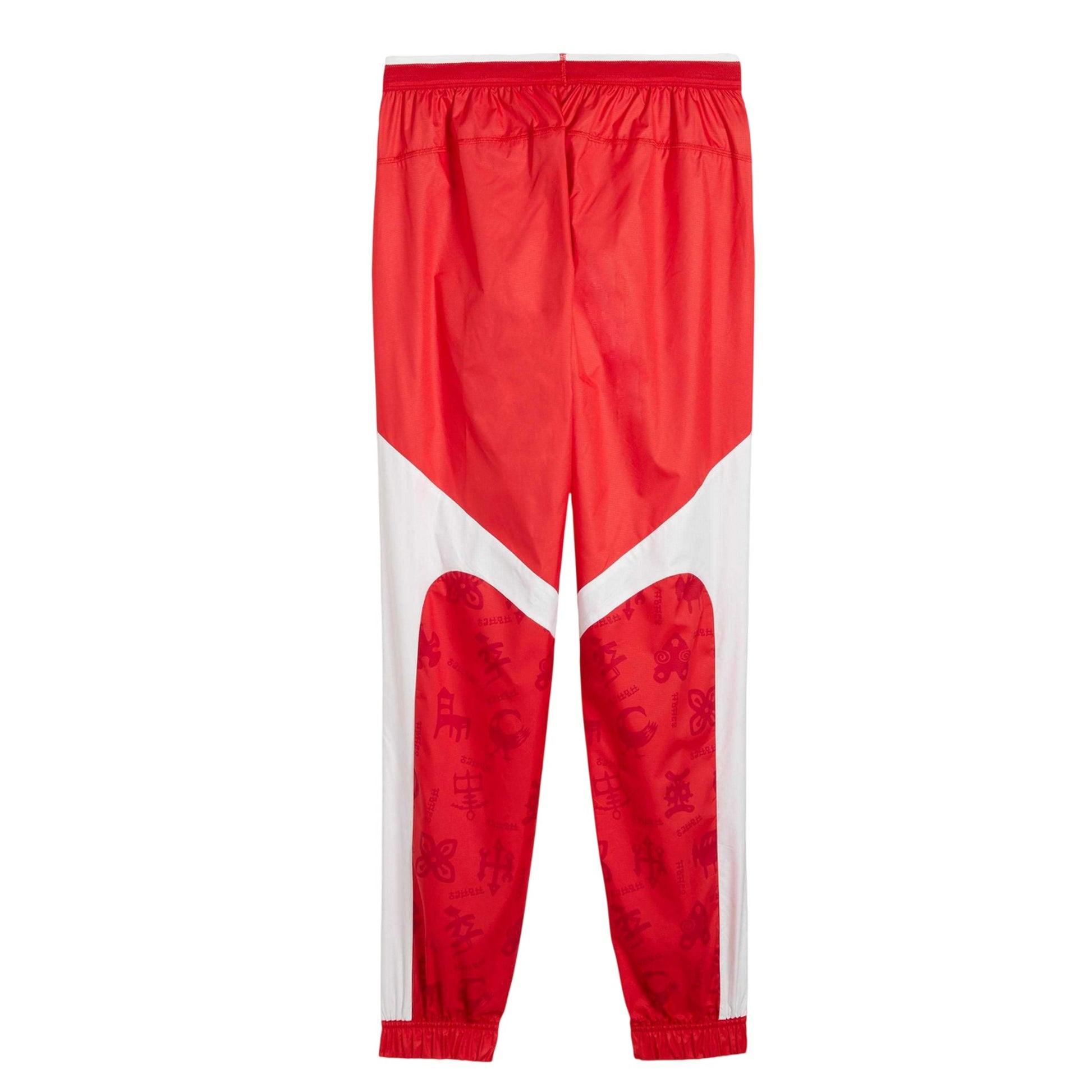 Red - Back - Puma Mens Ghana Fc Prematch Woven Jogging Bottoms