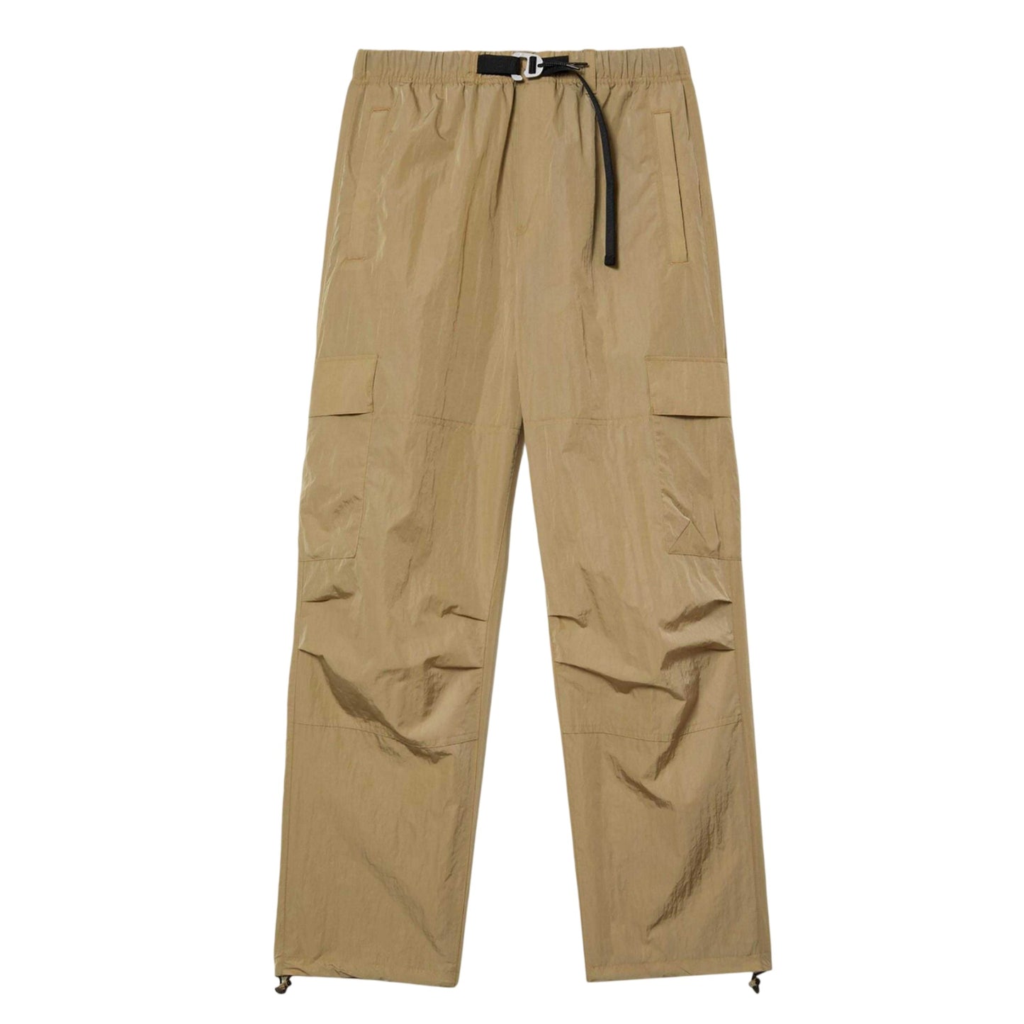 Beige - Front - Lacoste Mens Water Repellent Cargo Trousers