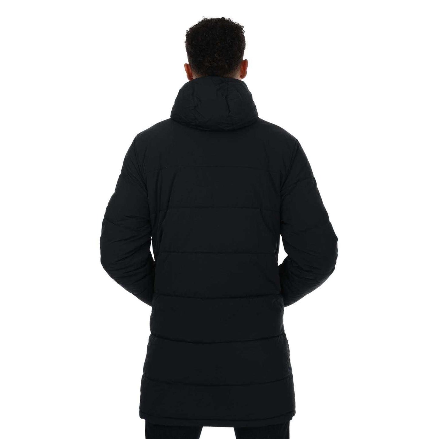 Navy - Back - Weekend Offender Mens Saskatoon Long Jacket