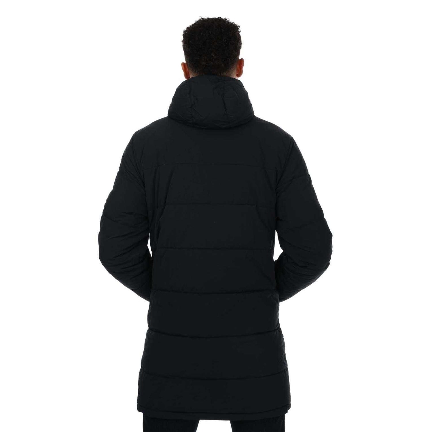 Navy - Back - Weekend Offender Mens Saskatoon Long Jacket