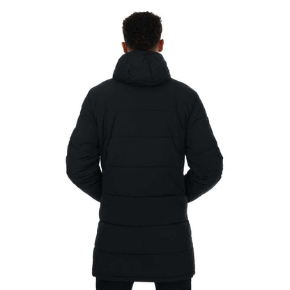 Navy - Back - Weekend Offender Mens Saskatoon Long Jacket