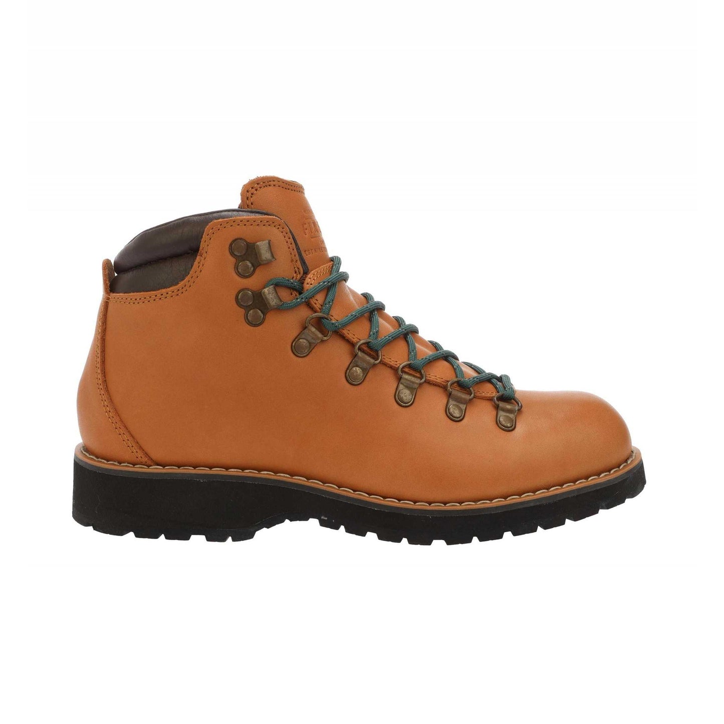 Beige - Back - Firetrap Mens Faroe Hiker Leather Boots