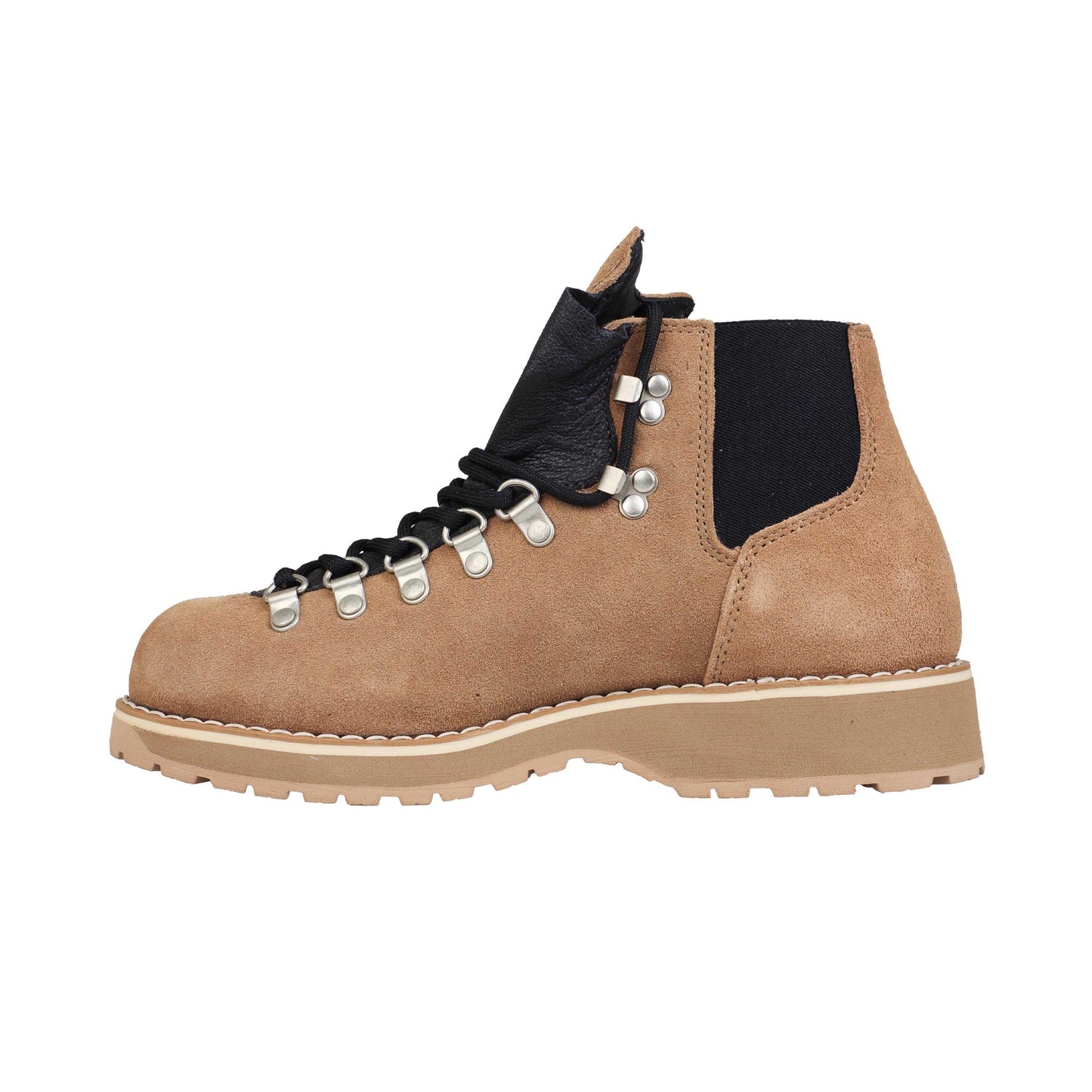 Beige - Front - Firetrap Mens Irvine Leather Hiking Boots