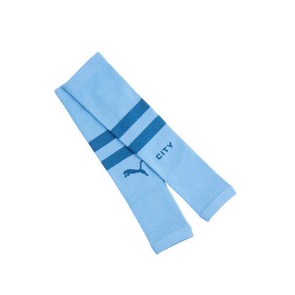 Blue - Back - Puma Unisex Adult Manchester City FC Football Socks