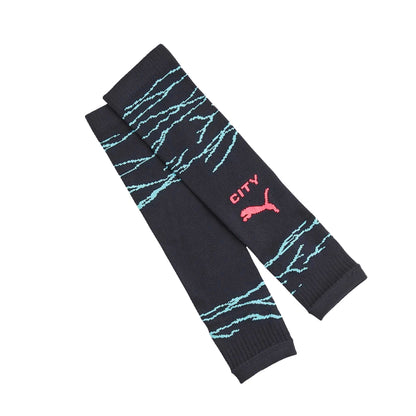 Navy - Back - Puma Unisex Adult Manchester City FC Football Socks